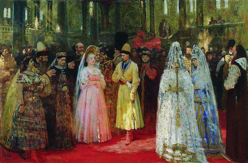 Ilya Repin Choosing a Bride for the Grand Duke China oil painting art